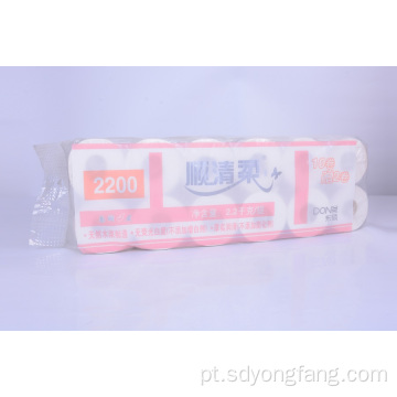 Papel higiênico descartável para embalagem de exportação